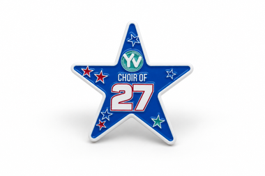 YV Choir 2027 Pin Badge