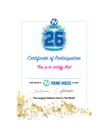 A4 Signed Certificate of Participation 2026