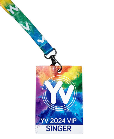 Young Voices 2024 Lanyard and Performer Pass