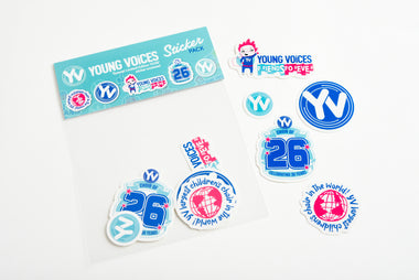 YV Stickers (Teal Pack)