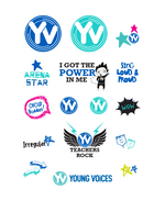 YV Temporary Tattoos
