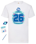 Official Young Voices 2026 Choir Tee Kids + Pencil + Torch + 2026 Sticker Pack