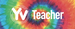 Young Voices Teacher Rainbow Tie Dye Mug