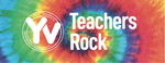 Young Voices Teachers Rock Rainbow Tie Dye Mug